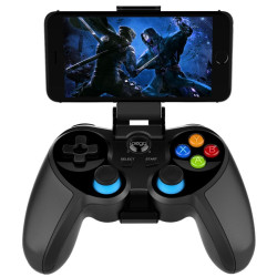 ipega PG9157 Ninja Bluetooth Stretchable Gamepad  Support Android / IOS Devices Direct Connection  Maximum Stretch Length: 95mm(Black)