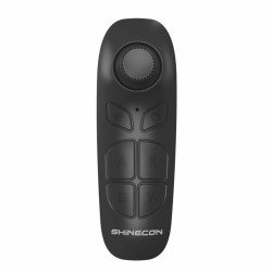 VR SHINECON SC-B03 VR Game Wireless Bluetooth Remote Control Handle Selfie Stick RC Video Playback(Black)