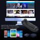 VR SHINECON SC-B03 VR Game Wireless Bluetooth Remote Control Handle Selfie Stick RC Video Playback(Black)
