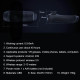 VR SHINECON SC-B03 VR Game Wireless Bluetooth Remote Control Handle Selfie Stick RC Video Playback(Black)