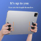 1pair Tablet Game Handle Grip Stand Holder Length Adjustable Silicone Controller