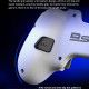 BSP-D10S Wireless Stretch Game Controller With Heat Dissipation Fan for Switch / Android / IOS / PC / PS3 / PS4(Black)