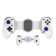 BSP-D10S Wireless Stretch Game Controller With Heat Dissipation Fan for Switch / Android / IOS / PC / PS3 / PS4(White)