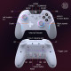 EasySMX  X20 Wireless Enhanced RGB Controller For PC/NS/TV/Phone/Laptop(White)