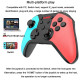 Ajazz AG180 Wireless Bluetooth + Wired Dual Mode Gamepad For Switch / PC / Android / IOS(Black Gray)