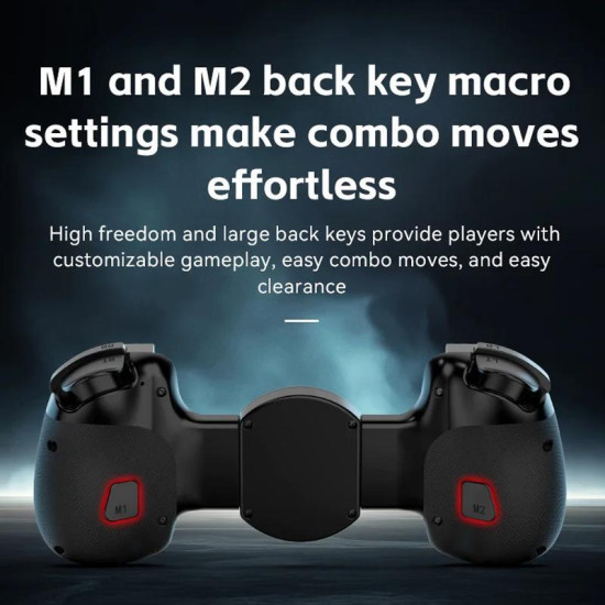 D8+ Wired & Wireless Telescopic Game Controller Foldable USB-C  Hall Sensing Joystick For Switch/Android/IOS/PC(White)