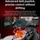 D8+ Wired & Wireless Telescopic Game Controller Foldable USB-C  Hall Sensing Joystick For Switch/Android/IOS/PC(White)
