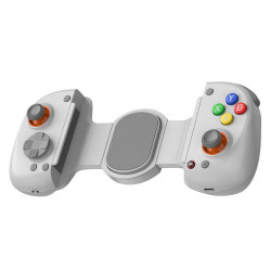 D8+ Wired & Wireless Telescopic Game Controller Foldable USB-C  Hall Sensing Joystick For Switch/Android/IOS/PC(Gray)