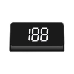 W1 Car HUD Headup Display GPS Speedometer Speed Display Spec KMWhite