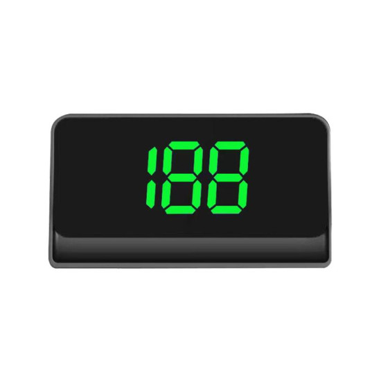 W1 Car HUD Headup Display GPS Speedometer Speed Display Spec MPHGreen