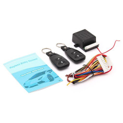 Universal Car Security AntiTheft System Keyless Entry System KitBlack