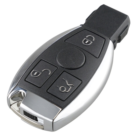 MercedesBenz BGA Intelligent Remote Control Car Key with Integrated Chip Battery Frequency 43392MHz
