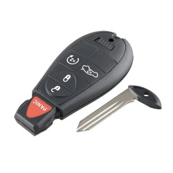 Car 433MHZ FCCID M3N5WY783X Key Shell Remote Control Case for Dodge Chrysler Jeep 5button