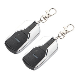 315MHz Copy Code 2pcs For Maserati Fourbutton Antitheft Alarm Wireless Key Remote Control