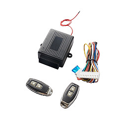 3pcs Set Car Keyless Entry Remote Control Central Lock Small Host With Rising Window Tail Box