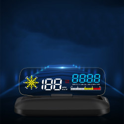 C5 OBD2 GPS Mode Car HUD Headup Display Water Temperature Vehicle Speed Voltage