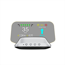 C3 OBD2 GPS Mode Car Headup Display HUD Overspeed Speed Water Temperature Too High Voltage Too Low Engine Failure Alarm Fatigue Driving Reminder Navigation Function