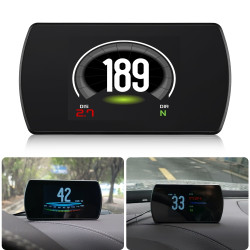 T800 Car HUD Headup Display GPS Speed Display Speed Voltage Alarm Altitude Display
