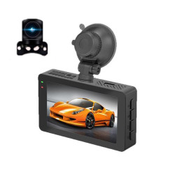 3-Inch Dual-Lens Front 4K + Rear 2K HD WiFi Connected Driving Recorder(A5)