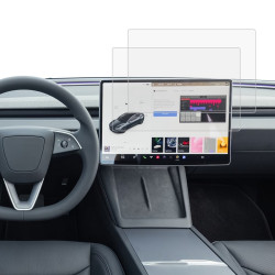 Tesla Model 3 2024 2pcs Car Navigator Protective Film Tempered Glass Film