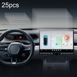 XIAOMI SU7 25pcs Car Navigator Protective Film Tempered Glass Film