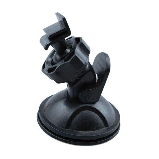 L-Type Car Driving Video Recorder Vacuum Suction Cup Holder(Black)