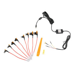 Car Driving Recorder Parking Monitoring 3A Step-down Cable Set, Specifications: Type-C 3 Wires