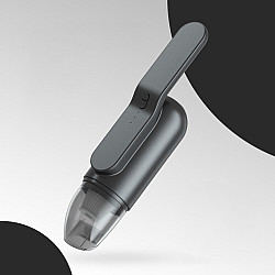 13000 Pa Car Vacuum Cleaner Wireless Handheld Mini Multi-Function UV Sterilization Vacuum Cleaner(Gentleman Black)