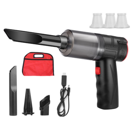 Small Car Blowing And Suction Dual-Purpose Vacuum Cleaner Charging Model Super 16000pa