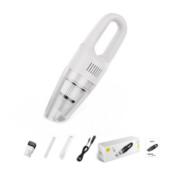 SUITU ST-6612A 5000pa 120W Wired Car Vacuum Cleaner Handheld High Power Dust Suction Machine(White)