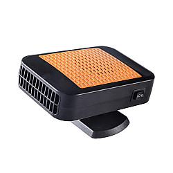 12V Car Hollow Heater Multifunctional Front Windshield Defroster and Demister(Orange)