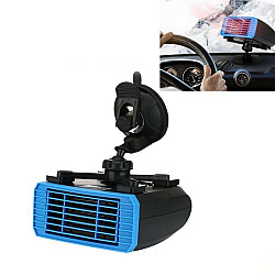 12V Multifunctional Heater For Car 360 Degree Rotating Car Heater, Style:Sucker Model