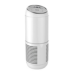 Y-20 Desktop Car Negative Ion Air Purifier(White)