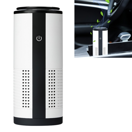 WT-U12 DC 5V Negative Ion Smart Car Air Purifier (White)