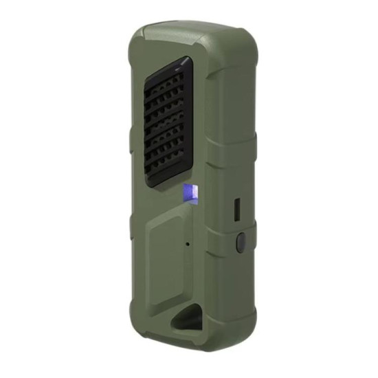 Car Air UVC Deodorizer USB Charging Ozone Purifier(Green)