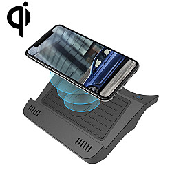 10W Car Fast Charging Wireless Charger for BMW 5 Series 2017-2021 / 6 Series 2018-2019, Left Driving(Black)
