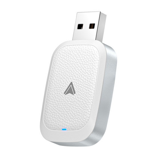 Android Car Carplay Box Wired to Wireless Auto Adapter(White)`