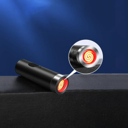 Type-C mini Car Cigarette Lighter(Dark Grey)