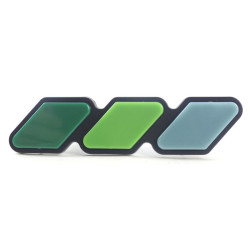 Universal Three-Color Car Sticker(Green)