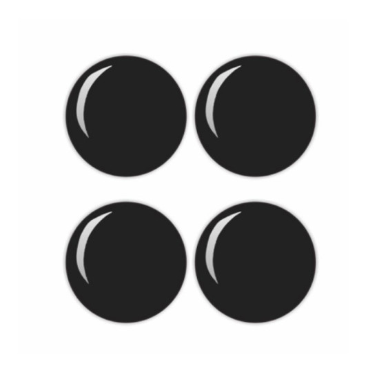 10pcs Car Modification Protection Keyhole Anti-Blocking Sticker(Light Black)