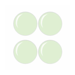 10pcs Car Modification Protection Keyhole Anti-Blocking Sticker(Luminous)