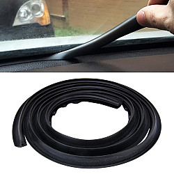1.5m Car Instrument Desk Decorative Strip Rubber Chrome Decoration Strip Seal