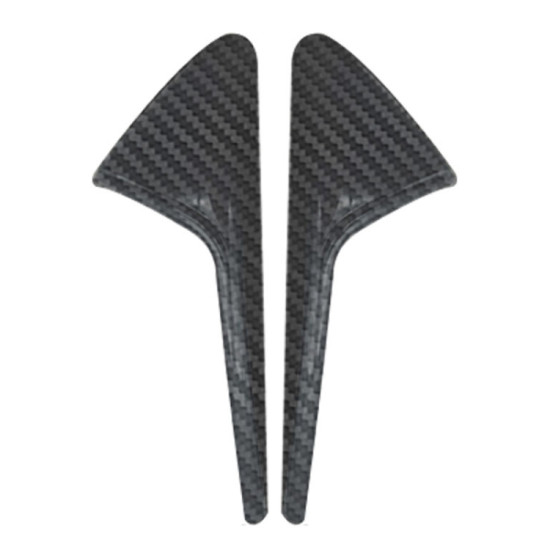 Tesla Model 3/Y/X/S 17-23 Camera Side Protective Cover Y-Type Lens Hood, Color: Light Carbon Fiber