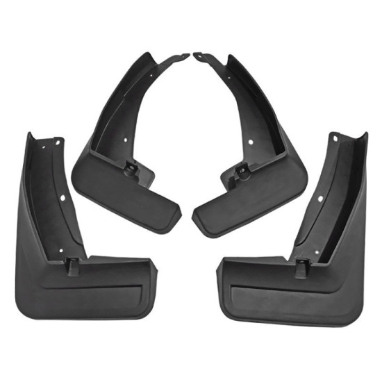 Volkswagen Tiguan LR-Line 2018-2020 4pcs/Set Car Auto Soft Plastic Splash Flaps Fender Guard