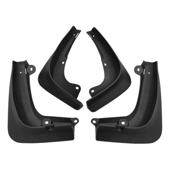 TESLA MODEL S 2014-2020 4pcs/Set Car Auto Soft Plastic Splash Flaps Fender Guard
