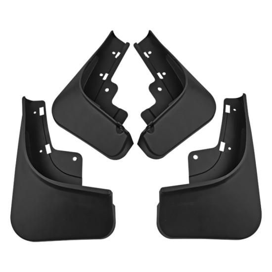 Tesla Model S 2022 4pcs/Set Car Auto Soft Plastic Splash Flaps Fender Guard