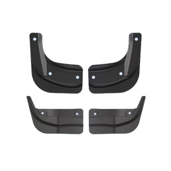 Tesla Model 3 4pcs /Set Splash Guards Matte Fender No Drilling Required Upgraded PP Material