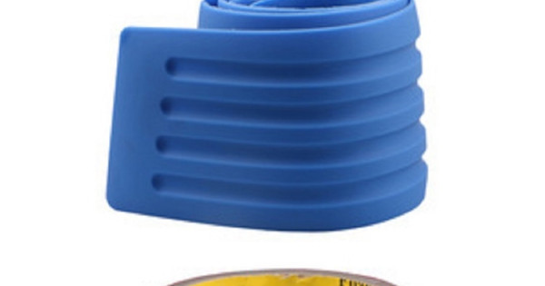 Threshold Colour Box Examples Car Tail Box Threshold Anti-Collision Strip, Color: Blue 8x90cm`