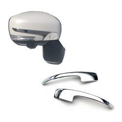 Suzuki 2024 Spacia Costom Right-hand Drive Rearview Mirror Anti-collision Decorative Strip