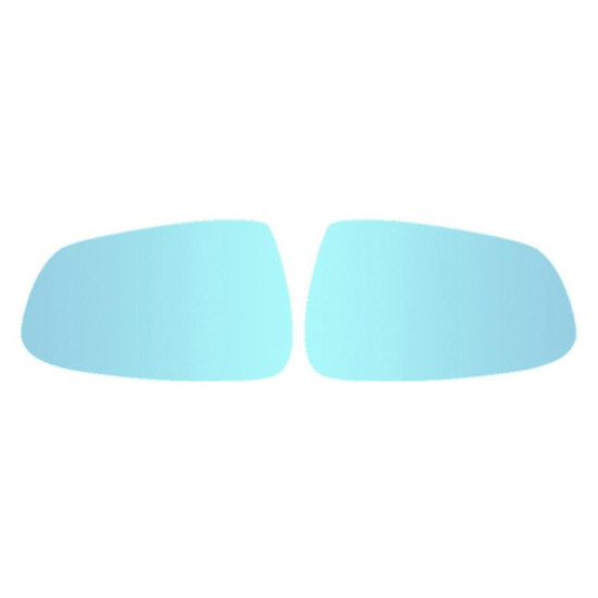 Tesla Model S Blue Wide Field Of View Anti-glare Rearview Mirror Reversing Lens